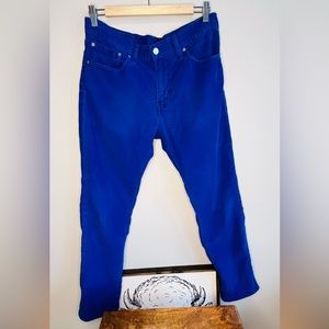 Levi’s blue corduroy pants